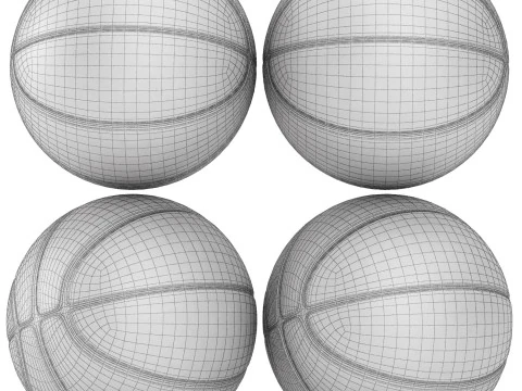 Nike jordan basketball ball 3D Model