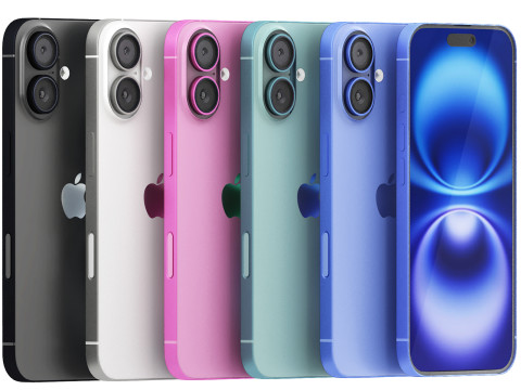 Apple iphone 16 Modello 3D