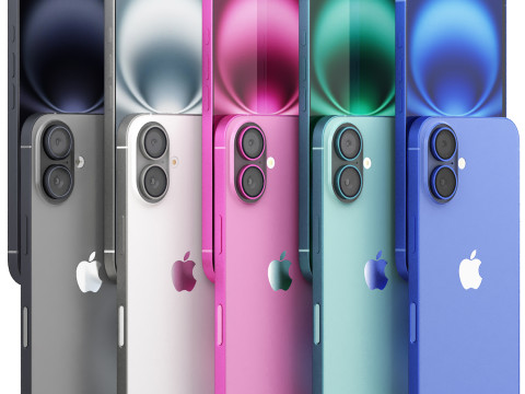 Apple iphone 16 Modelo 3D