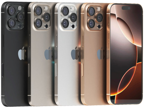 Iphone 16 pro Modello 3D