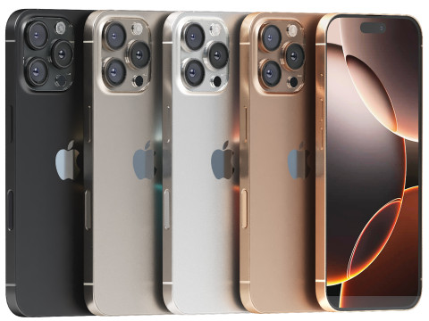 Iphone 16 pro Modelo 3D