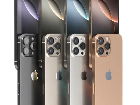 Iphone 16 pro 3D Model