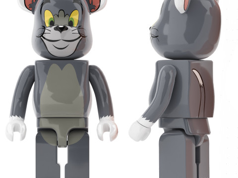 Tom and jerry bearbrick collection 3D Модель