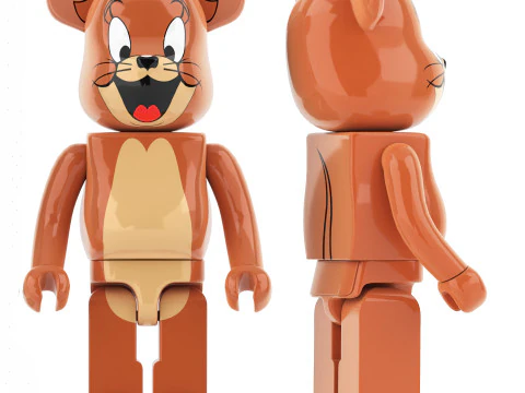Tom and jerry bearbrick collection 3D Model