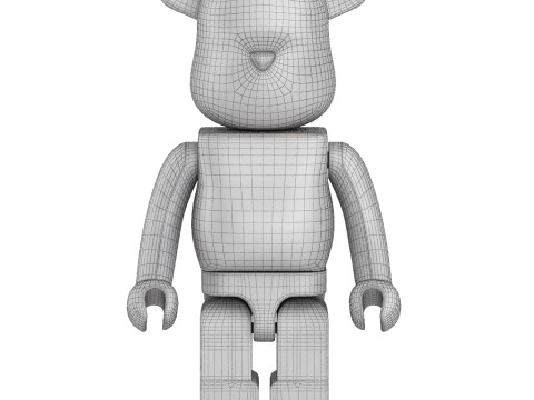 Tom and jerry bearbrick collection 3D Модель