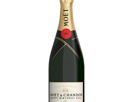 Moet and chandon champagne collection 3D Model in Beverage 537888