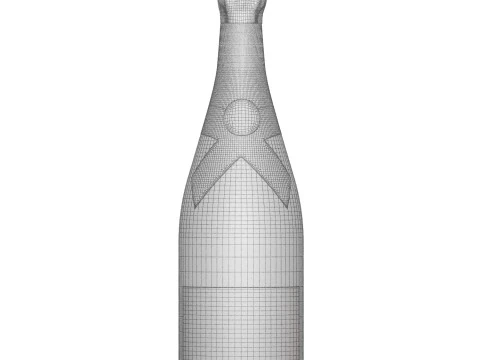 Moet and chandon champagne collection 3D Model