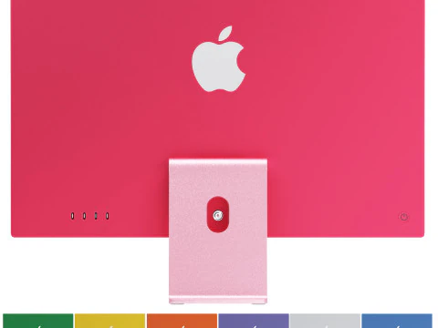 Apple iMac m4 Model 3D