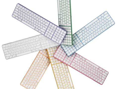 Apple iMac m4 Model 3D