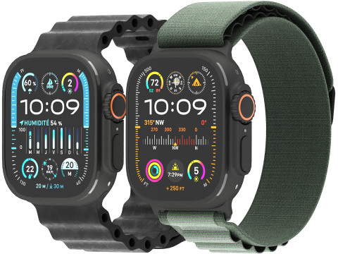 Apple watch ultra 2 black titanium 3D 모델