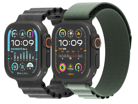 Apple watch ultra 2 black titanium 3Dモデル
