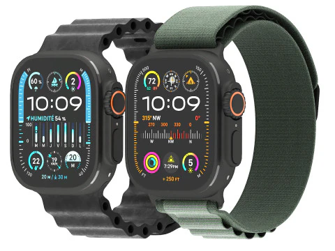 Apple Watch Ultra 2 titanio nero Modello 3D