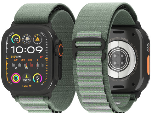 Apple watch ultra 2 black titanium 3Dモデル