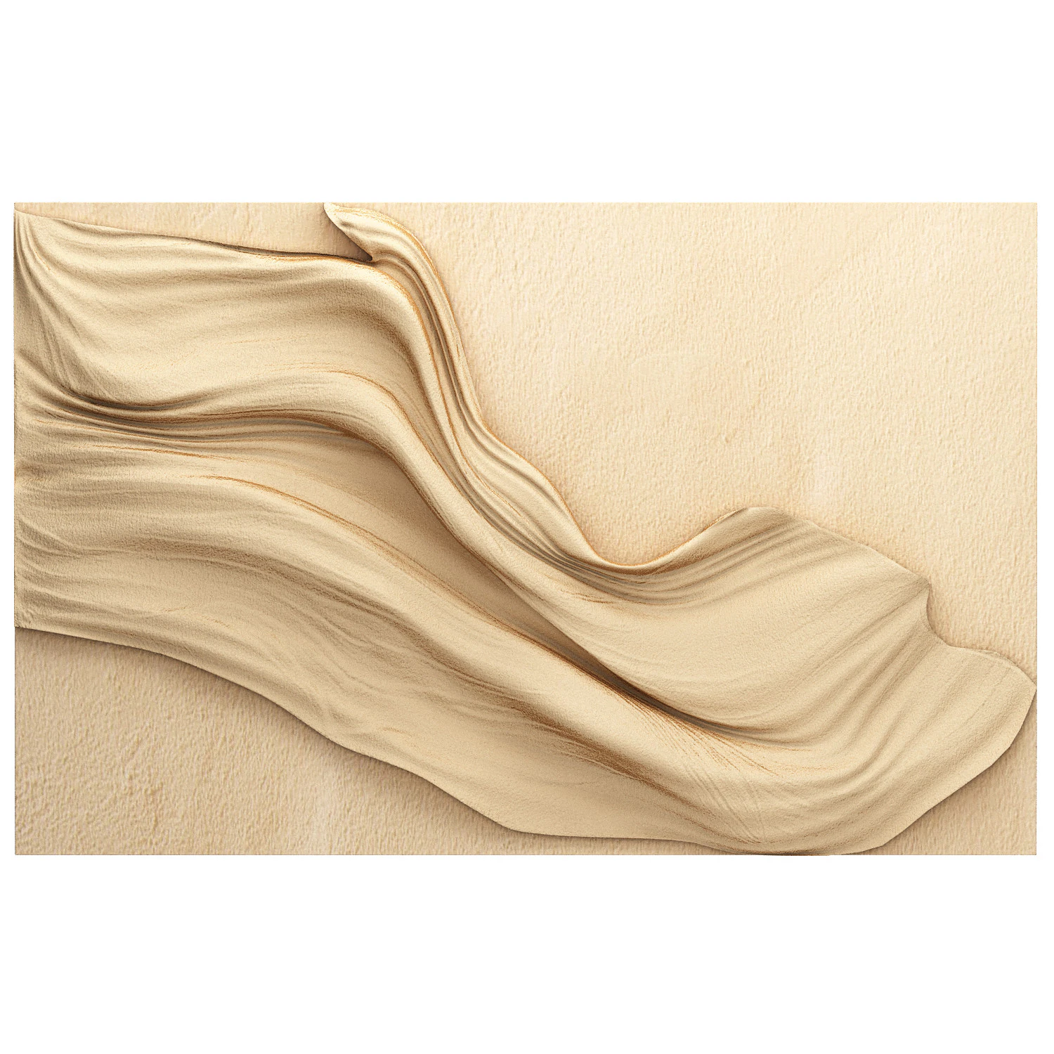 Pannello decorativo 3d astratto e minimalista da parete Modello 3D .c4d .max .obj .3ds .fbx .stl .blend 