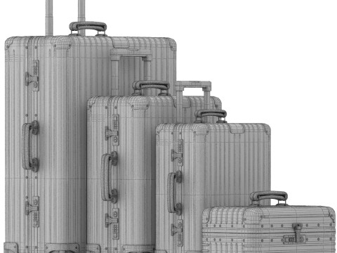 Rimowa classic collection 3D Model