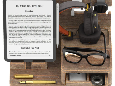 Organizer da comodino in legno Modello 3D