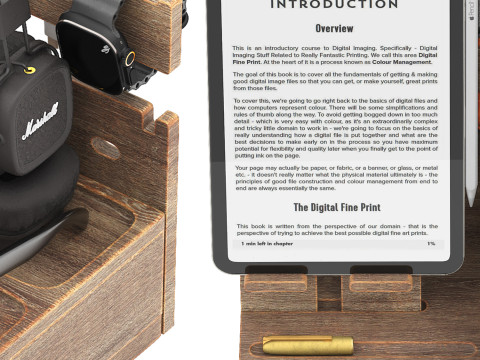 Wooden nightstand organizer 3D Модель