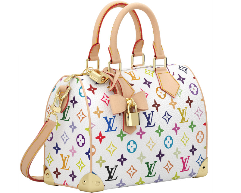 Bag Speedy 25 Bag Modelo 3D .c4d .max .obj .3ds .fbx .stl .blend