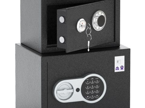 Mechanical combination safe 3D Модель