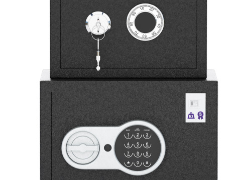 Mechanical combination safe 3D Модель