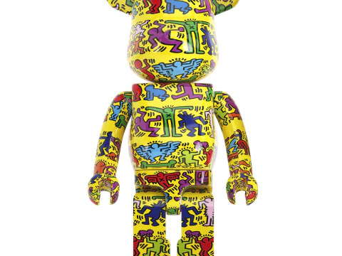 Basquiat bearbrick collection 04 3D Model