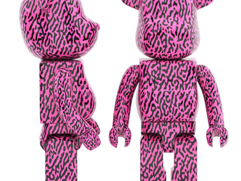 Basquiat bearbrick collection 04 Modelo 3D