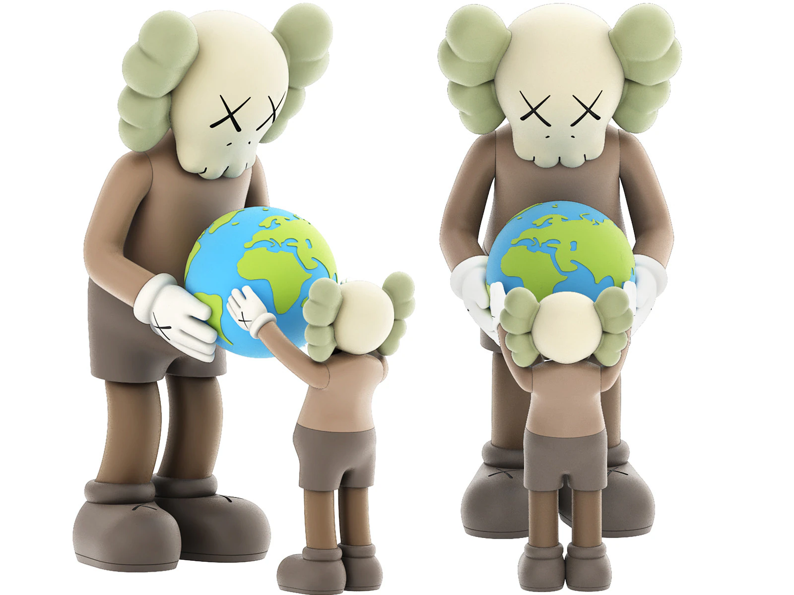 Kaws the promise 3D Model .c4d .max .obj .3ds .fbx .stl .blend 