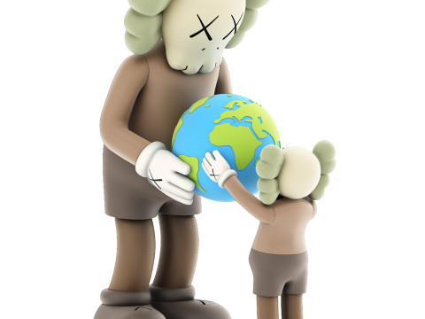 Kaws the promise 3D मॉडल