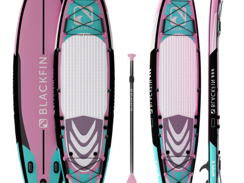 Blackfin paddle board Model 3D