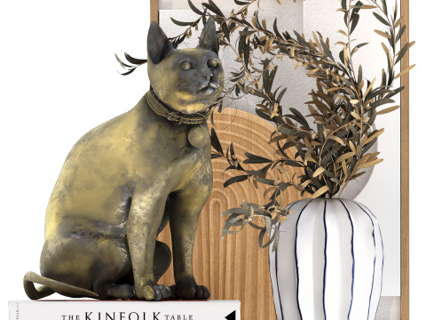 Decorative set 06 Model 3D