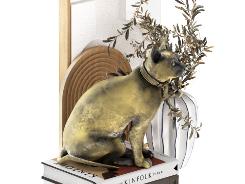 Decorative set 06 Model 3D