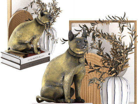 Decorative set 06 Model 3D