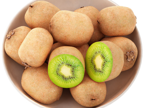 Bowl of kiwi fruit 3D Model