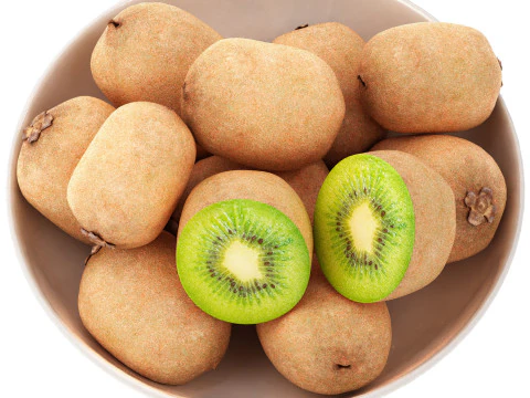 Bowl of kiwi fruit 3D Model