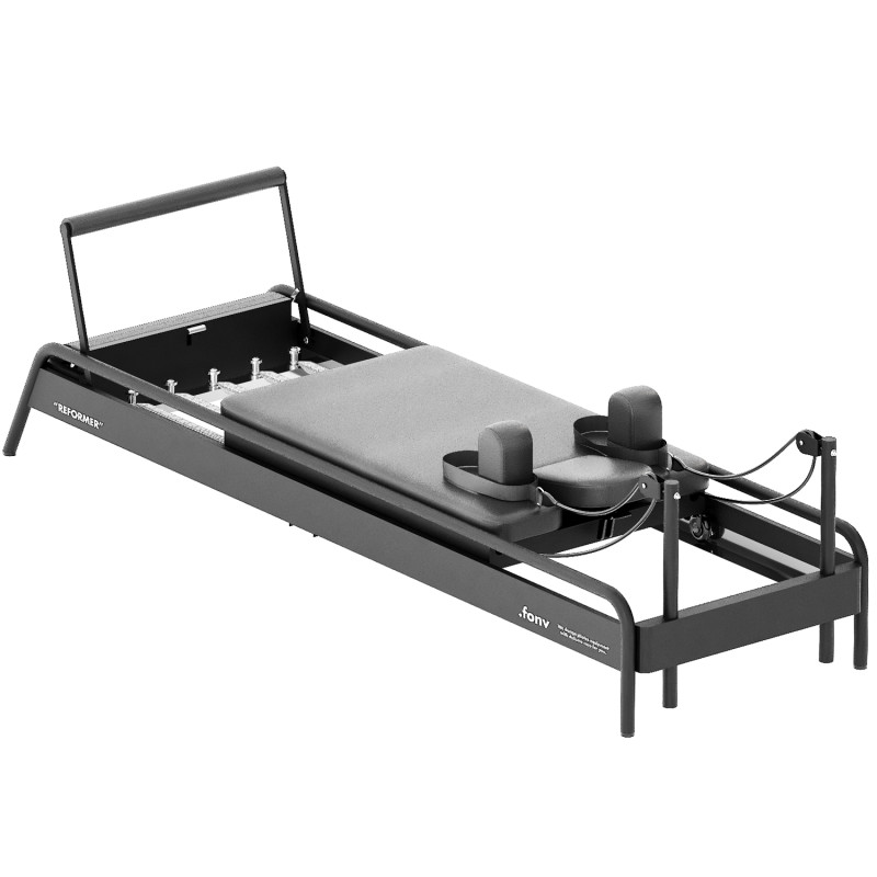 Pilates exercise machine fonv reformer professional black 3Dモデル .c4d .max .obj .3ds .fbx .stl .blend