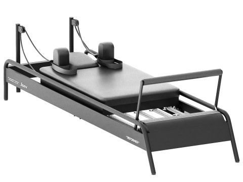 Pilates exercise machine fonv reformer professional black 3Dモデル