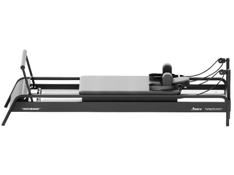 Pilates exercise machine fonv reformer professional black 3D Model