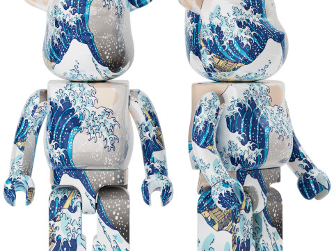 Bearbrick katsushika hokusai 3D 모델