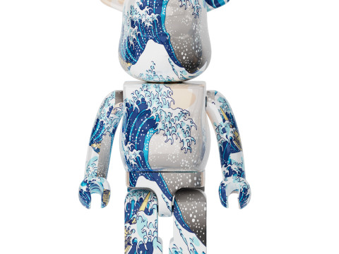 Bearbrick katsushika hokusai 3D 모델