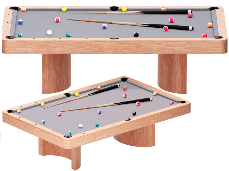 Luna billiard table 3D मॉडल .c4d .max .obj .3ds .fbx .stl .blend 