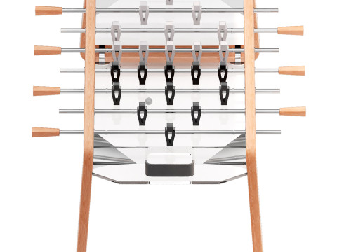 Impatia derby foosball table gaming Modello 3D