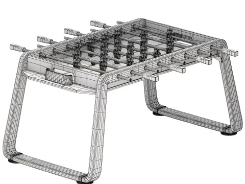 Impatia derby foosball table gaming 3D Model