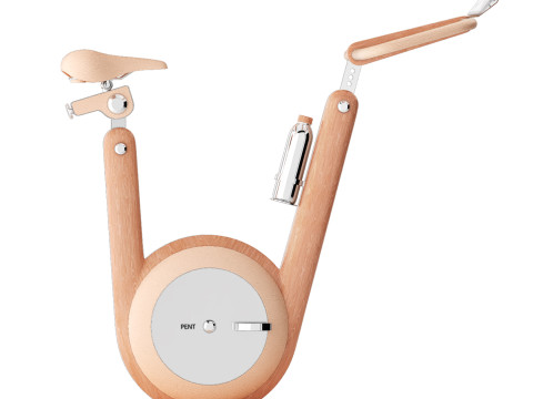 Pent hania stationary bicycle fitness equipment Modelo 3D