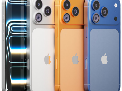 Iphone 17 pro max 3D Model