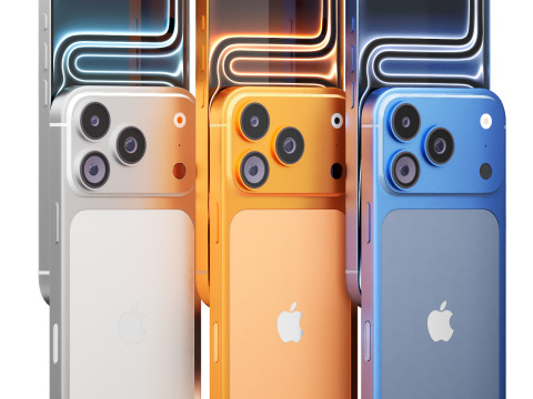 Iphone 17 pro max 3D Model