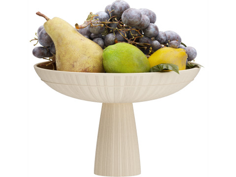 Bowl of tropical fruits 15 Model 3D