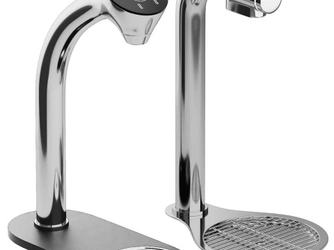 Water cooler and water purifier 3D Model