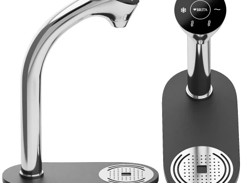 Water cooler and water purifier 3D Model