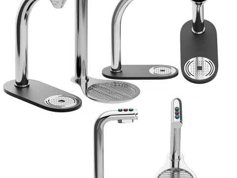 Water cooler and water purifier 3D Model