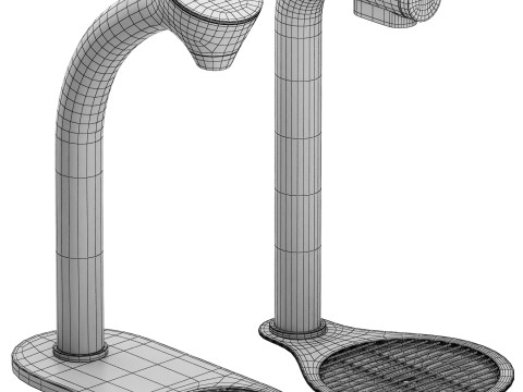 Raffreddatore d'acqua e depuratore d'acqua Modello 3D